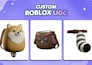 design custom roblox ugc clothing, accessories, and hair